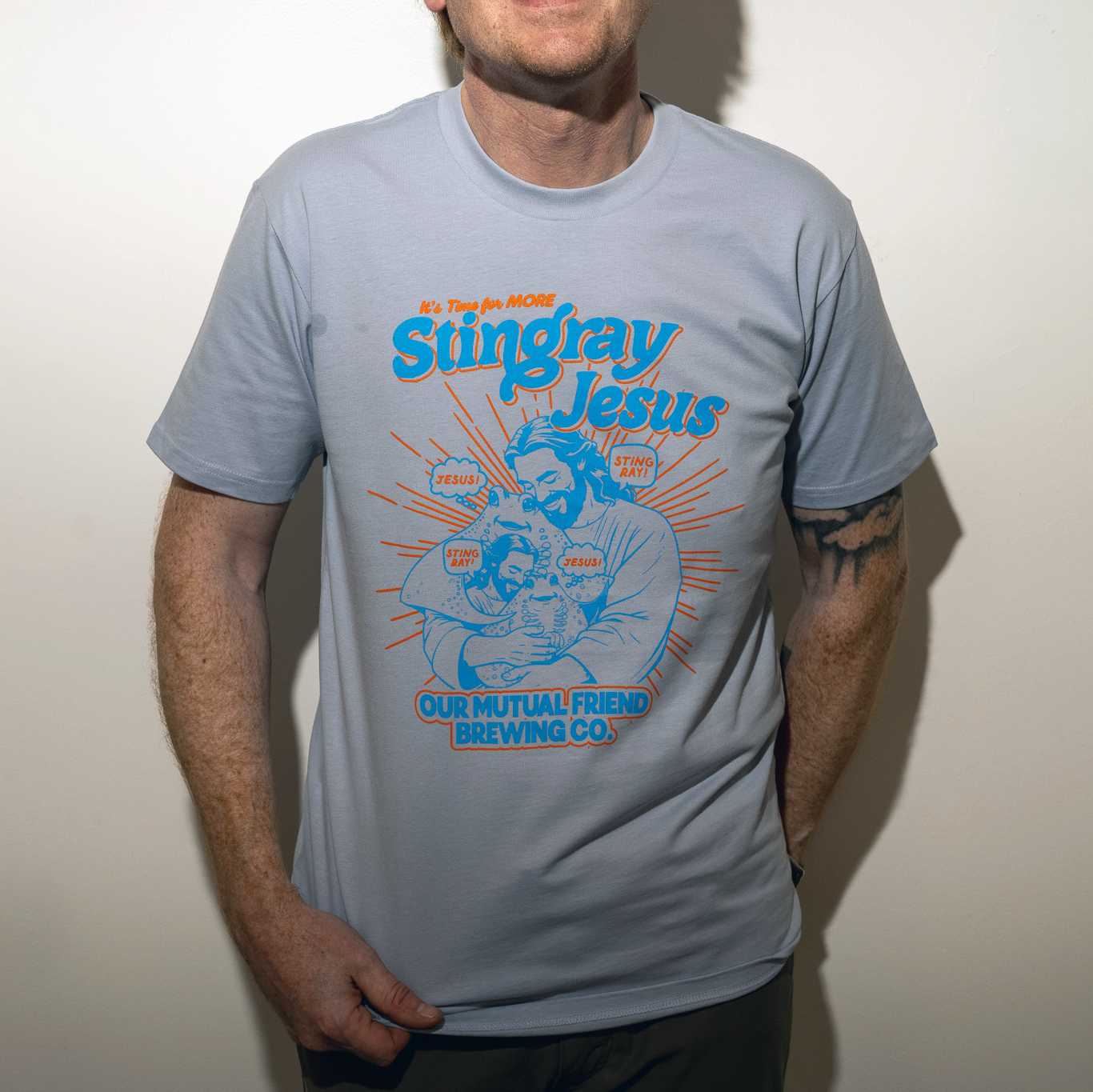 More Stingray Jesus Shirt